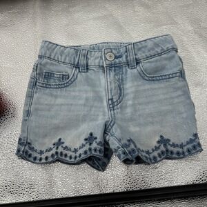 Girls Adorable Size 5 Jean Shorts